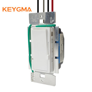 Đơn cực 3-cách trượt Dimmer chuyển đổi 0-10V mờ điều khiển cho <span class=keywords><strong>Led</strong></span> sợi đốt CFL tường mountable 120V đánh giá" - Product Image 5