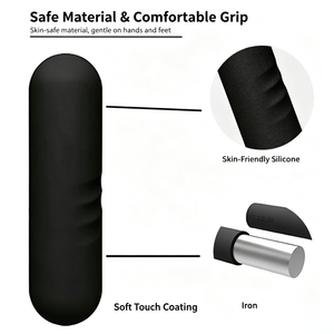 Vente en gros usine, personnalisation, haltères en silicone antidérapants, surface texturée, maintien sécurisé, logo personnalisé, faible MOQ, salle de sport à domicile JODY DB04 - Product Image 3