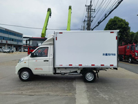 Fourgonnette Réfrigérée Compacte V1 à Cabine Simple, 2990 kg MVM, Alimentation Essence, Petit Camion Frigorifique pour le Transport d'Épicerie et de Produits Pharmaceutiques