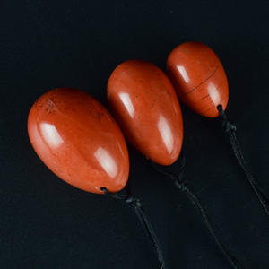 Œufs de jaspe rouge de Chine, œufs de cristal, plug <span class=keywords><strong>anal</strong></span> pour femme, ensemble de jade et d'agate - Product Image 6