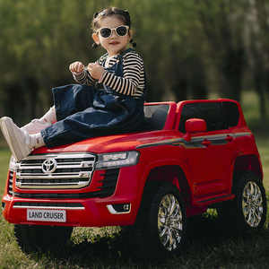 Toyota Land Cruiser avec licence, <span class=keywords><strong>voiture</strong></span> électrique 24V de grande taille pour enfants, <span class=keywords><strong>voiture</strong></span> <span class=keywords><strong>2</strong></span> <span class=keywords><strong>places</strong></span> pour enfants, petites voitures électriques à conduire pour enfants - Product Image 5