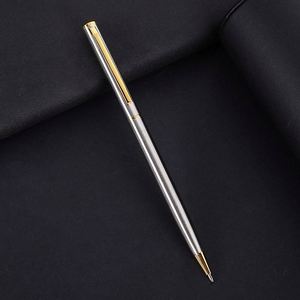 Luxury Slim Signature Metal Rollerball <b>Pen</b> Custom Logo Ballpoint <b>Pen</b> Custom Brand Black/<b>Multi</b>-<b>Colored</b> Ink for Corporate - Product Image 6