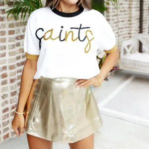 Maglioni da <span class=keywords><strong>donna</strong></span> ricamati con scritta a girocollo a girocollo a girocollo a colori scintillano da <span class=keywords><strong>donna</strong></span> - Product Image 3