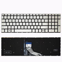 Clavier pour ordinateur portable HP 15-DR/DK 17-BY/CA 15S-DY DU Gr, clavier d'ordinateur portable avec rétroéclairage pour ordinateur portable HP