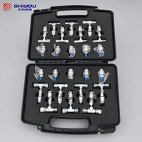 Kit de Diagnóstico de Presión Hidráulica para Excavadoras SHIYOU con Caja de Conexión en T para Piezas de Maquinaria de Construcción