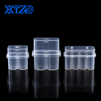 Boîte d'emballage pour peptides 3ml 2 pièces 3ml 4 pièces 10ml 2 pièces Étui vide en plastique transparent avec couvercle à pression Surface lisse