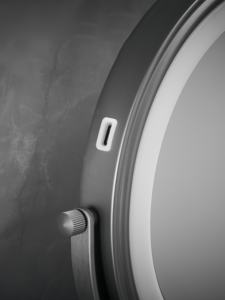 Espejo de Maquillaje de Metal para Baño, Moderno, con LED, Aumento de Doble Cara, Giratorio, Telescópico, Plegable y Ajustable, para Montar en la Pared - Product Image 6