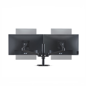 Soporte de Brazo para Monitor de Escritorio de Aluminio Ergonómico y Adecuado para Dos Pantallas LCD, con Giro de 360 Grados y Abrazadera Universal Tipo C - Product Image 4