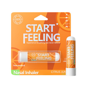 Inhalador Nasal de Aceites Esenciales Herbales Premium con Menta, Alivia la Congestión Nasal, Seguro y Saludable - Product Image 4