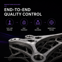 Collecteur d'échappement 2-en-1 SLM pour véhicules performants et hybrides, titane/aluminium, personnalisable