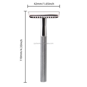 ZY Dao Cạo An Toàn Hai Cạnh Vớ<span class=keywords><strong>i</strong></span> Cán Cân Dao Cạo Tay Cầm Dà<span class=keywords><strong>i</strong></span> Cho Nam Phù Hợp Vớ<span class=keywords><strong>i</strong></span> Tất Cả Lưỡ<span class=keywords><strong>i</strong></span> Dao Cạo Hai Cạnh - Product Image 6