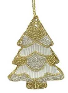 Adorno navideño de terciopelo hecho a mano en India, decoración festiva premium para el hogar, fabricante y proveedor de adornos. - Product Image 6