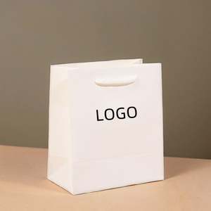 Sacs de rangement personnalisés en papier kraft écologique avec impression offset et traitement de surface - Product Image 2