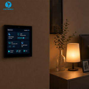 OEM ODM Panneau de contrôle central intelligent pour la domotique 4 pouces YC-SM41P RJ45 RS485 Écran tactile mural HMI pour hôtel intelligent - Product Image 1