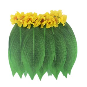 Accesorios <span class=keywords><strong>de</strong></span> vacaciones Fiesta <span class=keywords><strong>de</strong></span> Hawaii Tropical <span class=keywords><strong>Luau</strong></span> Flores Collares Pulsera Falda Disfraces hawaianos 2017 - Product Image 2