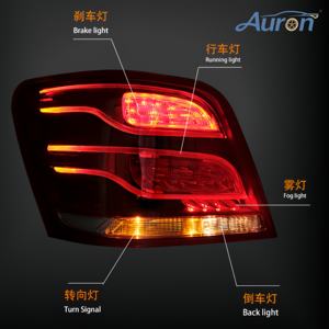 Nuevas Luces Traseras LED Secuenciales Transparentes para Benz GLK 2013-2015 Facelift, Señal de Freno Dinámica, Reequipamiento OE MR-MB-07-15-GLK - Product Image 5