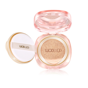 Fond de Teint Hydratant Rose Effet Coussin à Marque Blanche avec Houpette pour une <span class=keywords><strong>Couvrance</strong></span> Totale et Hydratante – Crème <span class=keywords><strong>CC</strong></span> Air Cushion - Product Image 1