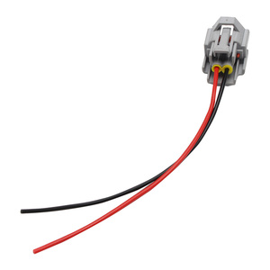 Conector de Inyector de Combustible de Dos Cables 100% Nuevo para Motocicletas, Conector Universal Impermeable para Honda y Haojue - Product Image 5