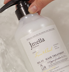 JMELLA FRANCE FLEUR GRACE 500ml Traitement capillaire nourrissant Formule réparatrice hypoallergénique pour cuir chevelu sensible Peau coréenne - Product Image 3