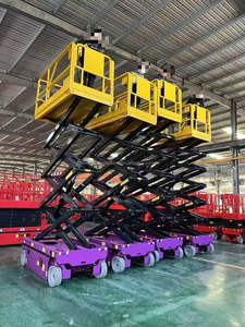 Самоходный ножничный подъемник для строительных работ, установки высотных строительных лесов и обвязки стальных прутков - Product Image 5