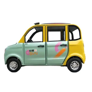 High quality Factory price Mini sunshine four doors four seats electric battery power car with Ce ISO