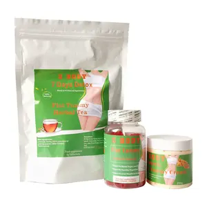 OEM/ODM Flat Tummy Gummy Cream Tea Fat Burning Set Tablets Belly Slimming Products For Weight Loss Kit