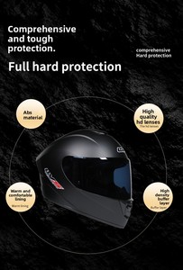 Nuevo Casco de Motocross Integral de Material ABS Tallas SMLXLXXL, Homologado por DOT y <span class=keywords><strong>ECE</strong></span>, con Liberación Rápida, para Motociclismo Deportivo - Product Image 6