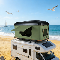 Tente de toit rigide JDA Wholesale, toile imperméable 3000D, tente de toit de voiture pour camping-car