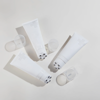 Tubes souples en plastique PE personnalisés de 150 ml et 200 ml avec 5 billes de massage en acier inoxydable pour crème de soin multi-usages