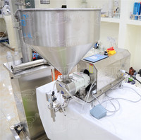 Machine de remplissage de pot de bouteille de bureau, crème, pâte, lotion, sauce alimentaire, mayonnaise, ketchup, pompe à rotor à haute viscosité