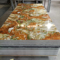 Fournisseur direct d'usine, panneaux muraux en PVC marbré de haute qualité, imperméables et résistants aux UV, pour hôpital, chambre, appartement, hôtel