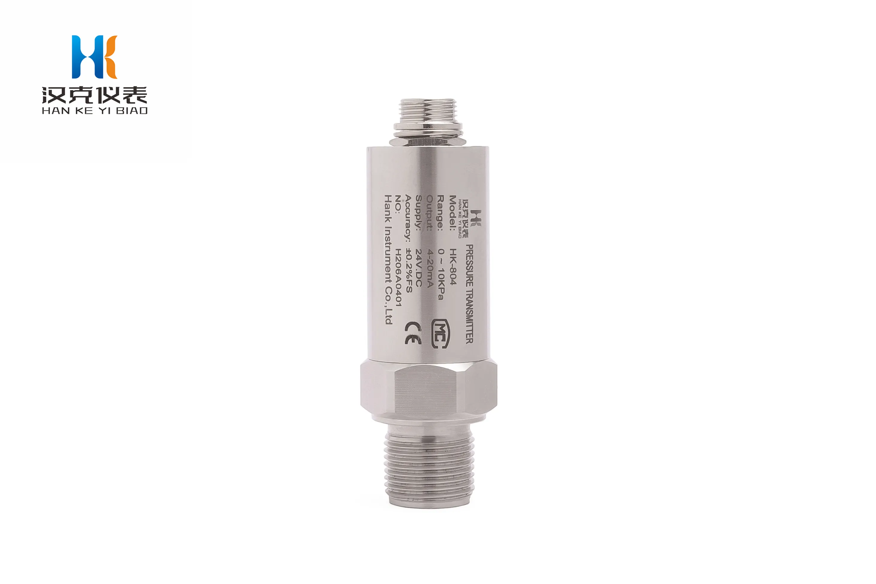 Hank 4-20mA + HART Sensor de presión de agua/Transmisor de presión de vacío absoluto Precio