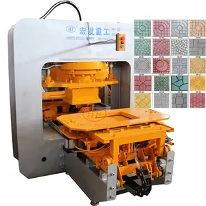 HFT300 automatic Tile Making Machinery Making Floor Tiles Making Machines Terrazzo Concrete Tile Machine