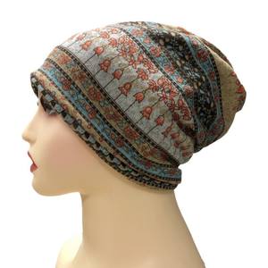 Berretto da Corsa Lavorato a Maglia con Stampa Mimetica e Fiocchi, Stampa Digitale a Sublimazione con Motivo Personalizzato, Vendita Diretta dal Produttore Senza Risvolto - Product Image 2