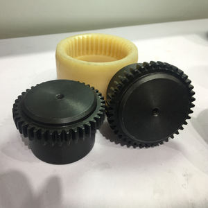 Kopling Poros Baja RGF Selubung Nilon Kopling Drum Fleksibel Kaku S14~S80 untuk Industri Konstruksi OEM Dapat Disesuaikan - Product Image 5