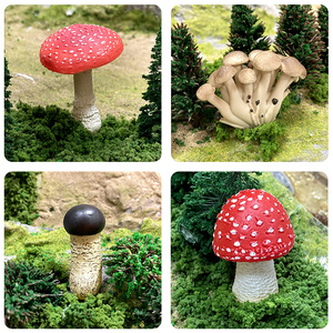 Figurines d'animaux, de plantes, de légumes et de champignons en PVC massif en gros – Jouets pour enfants - Product Image 4