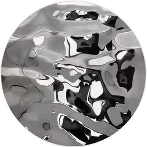 Conception décorative en acier inoxydable Panneau gaufré Feuille d'ondulation de l'eau dorée Plaque d'acier inoxydable pour plafond mural - Product Image 4