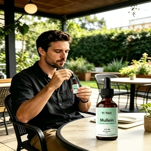 Extracto de hoja de mulleína y lobelia natural, servicio OEM/ODM; suplemento dietético a base de hierbas para el cuidado de la salud del sistema respiratorio - Product Image 5