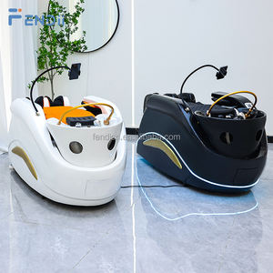 Lettino elettrico deporre Salon Head <span class=keywords><strong>Spa</strong></span> massaggio Shampoo letto con terapia della testa - Product Image 6