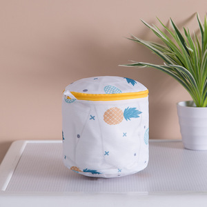 Sacs à linge réutilisables à motif ananas pour machine à laver, ensemble de filets pour sous-vêtements, soutiens-gorge, vêtements, organisateur rectangulaire en polyester - Product Image 4