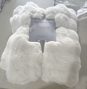 ผ้าปูเตียงขนสัตว์เทียมสองชั้นแบบหรูหราผ้าห่มขนมิงค์หนานุ่มสบายสำหรับการเดินทางในฤดูหนาวของตกแต่งบ้านโซฟาโซฟา - Product Image 5