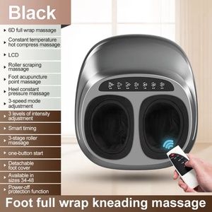 Appareil de massage des pieds et des mollets avec télécommande portable, 3 intensités, aide à détendre les jambes - Product Image 4