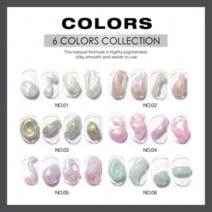JTING Nouveau Gel 3D Perlé Non Collant 6 Couleurs Populaire pour Modélisation Manuelle OEM/ODM Conception Gratuite Fournitures en Gros pour Nail Art - Product Image 4