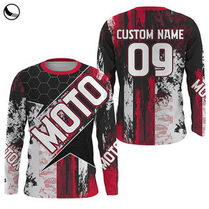 कस्टम उच्च गुणवत्ता वाली मोटरसाइकिल गंदगी बाइक गियर कॉम्बो किट मटन रंग मोटोक्रॉस सूट रोड रेसिंग जर्सी और पैंट सेट - Product Image 2