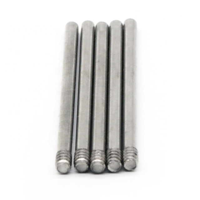 Chinese Manufacturer's 2mm Knurled Stainless Steel Threaded Dowel Pin Fastener for Computer Applications