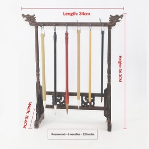 Support de stylo en plastique en forme d'aile de poulet chinoise en gros, 34x37x25, support amovible <span class=keywords><strong>pour</strong></span> pinceaux de calligraphie, rangement de bureau <span class=keywords><strong>pour</strong></span> papeterie - Product Image 6