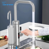 Robinet d'eau chaude sans réservoir robinet de chauffe-eau électrique instantané robinet de chauffage rapide avec filtre purificateur d'eau propre