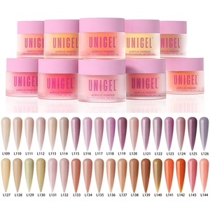 Unigel personalizzato Logo acrilico Nail in polvere all'ingrosso OEM acrilico immersione in polvere arte per unghie in polvere - Product Image 3