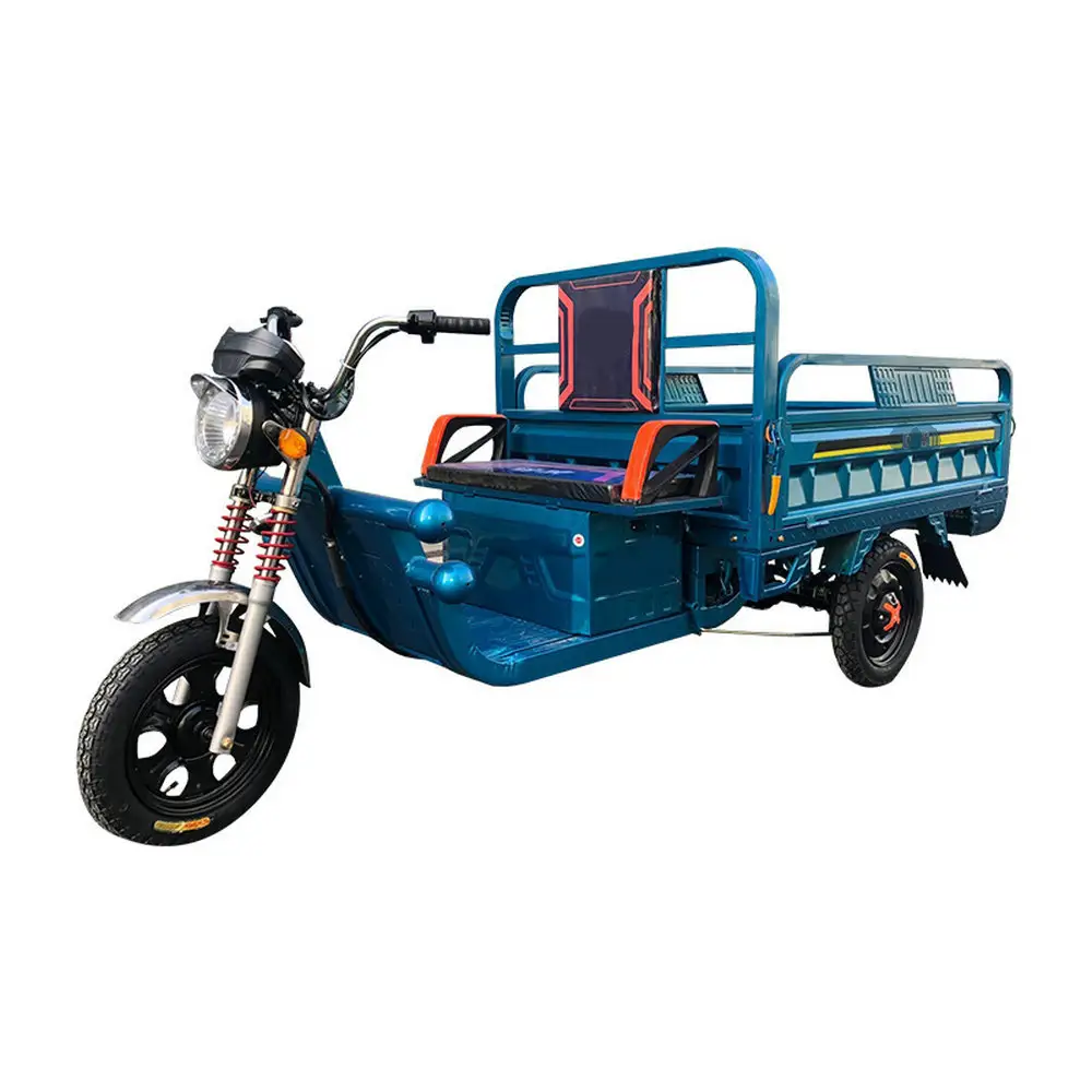 800 Вт Электрический 3-х колесный грузовой трицикл грузовой трехколесный велосипед трехколесный самокат электрический мотоцикл