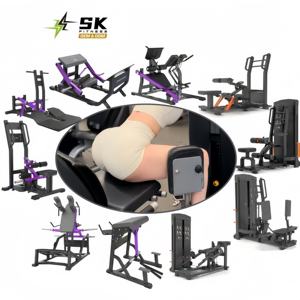 SK Fitness, botín de acero ajustable, juegos de equipos de culturismo, empuje de cadera, Unidad de glúteos, entrenador de levantamiento de glúteos, gimnasio completo - Product Image 1